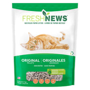 Fresh News emballage recto montrant 25 lb et avantage absorptif
