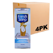 Fresh Step housse avant emballage montrant taille et protection