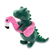 Fringe jouet Flamingo Fun T-Rex face avant montrant taille et design attirant