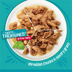 Friskies assiette servie en sauce pour une hydratation et saveur accrues