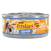 Friskies boîte face montrant l'emballage attractif et facilité d'utilisation