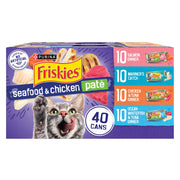 Friskies boîte face montrant l'étiquette et facilitant le choix