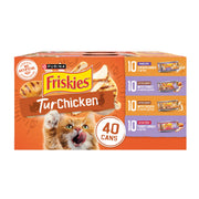 Friskies face avant du pack TurChicken montrant variété, appétence accrue