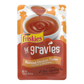 Friskies emballage avant montrant 16 sachets pratique pour repas rapides