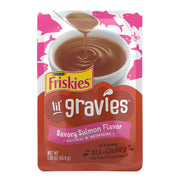 Friskies packaging avant montrant le pack de 16 sachets, facilite le stockage