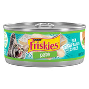 Friskies paquet 24 boîtes montrant l'emballage pratique et gain de stock