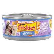 Friskies Purina boîte face montrant l'emballage pratique et l'appétit stimulé