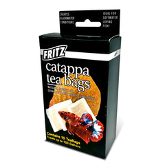 Fritz Aquatics emballage avant montrant sachets Catappa, pratique et propre