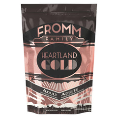 Fromm packaging avant montrant le sac et bénéfice qualité familiale