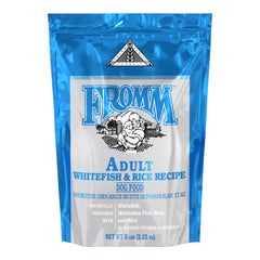 Fromm sachet face avant montrant la marque et la recette, bénéfice visibilité produit