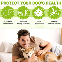 FSLHCY comprimé dans gamelle acceptation par le chien pour prise quotidienne