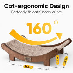 FUKUMARU chat allongé sur le hamac, confort ergonomique optimal