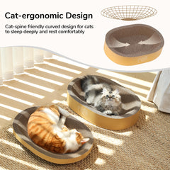 FUKUMARU lit ergonomique profil courbé, maintien confortable du dos
