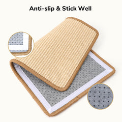 FUKUMARU tapis en usage au sol chat en train de griffer pour détourner mobilier