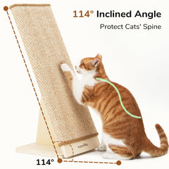 FUKUMARU gros plan tapis sisal montrant texture résistante pour griffades