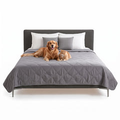 Furhaven couverture face avant montrant protection imperméable et design élégant