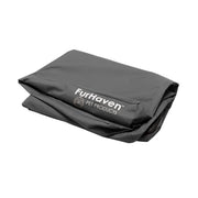 Furhaven housse face avant Stone Gray montrant un look propre et protecteur