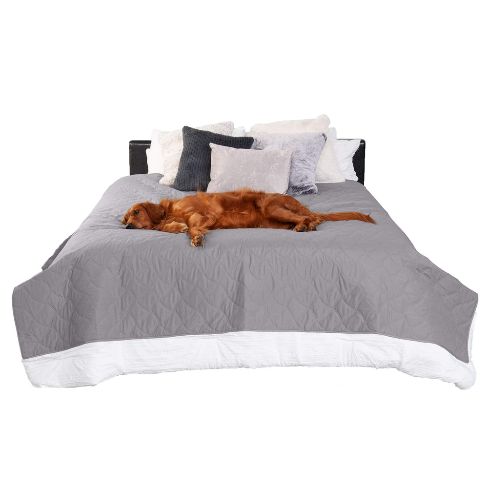 Furhaven face avant gris montrant protection complète et look soigné