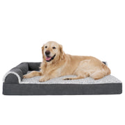 Furhaven lit orthopédique face avant montrant confort durable