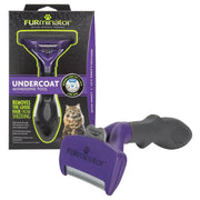 FURminator emballage frontal montrant l’outil et ses avantages