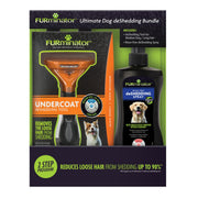 FURminator outil avant montrant la lame et réduction visible des poils