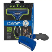 FURminator outil face avant montrant conception robuste et réduction de poils