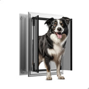 FurrFinesse vue de face de la porte murale, installation propre et pratique