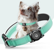 Furrigo collier aqua vue face montrant fixation sûre et design résistant