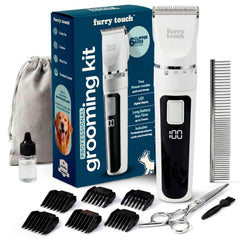 Furry Touch tondeuse vue avant pour prise en main confortable