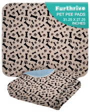 FREEZE2TRIM Furthrive face avant montrant motif Bone & Paw Tan et protection esthétique