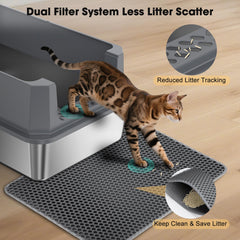 FURTIME gros plan acier inoxydable illustrant surface non adhérente et hygiène