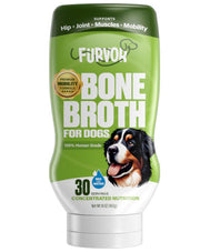Furvor bouillon de bœuf avant paquet montrant présentation et portionnage