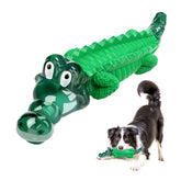 Fuufome Alligator emballage avant montrant le jouet durable pour chiens résistants