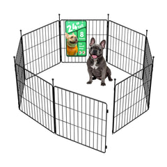 FXW image avant du parc MiniPaws plié montrant transport facile