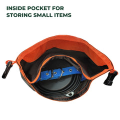 FXW sac poche intérieure stockant friandises laisse et gamelle pliable