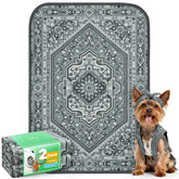 FXW tapis face avant pack montrant deux unités et protection réutilisable
