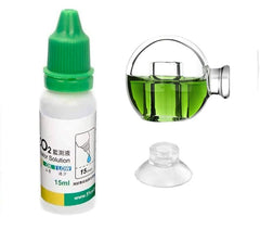 FZONE drop checker face avant en verre montrant une lecture claire pour surveillance CO2