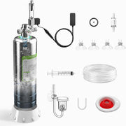 FZONE kit CO₂ 2,5L vue avant montrant le boîtier robuste et l'ergonomie