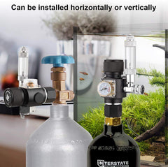 FZONE régulateur installé sur bouteille Paintball pour solution compacte