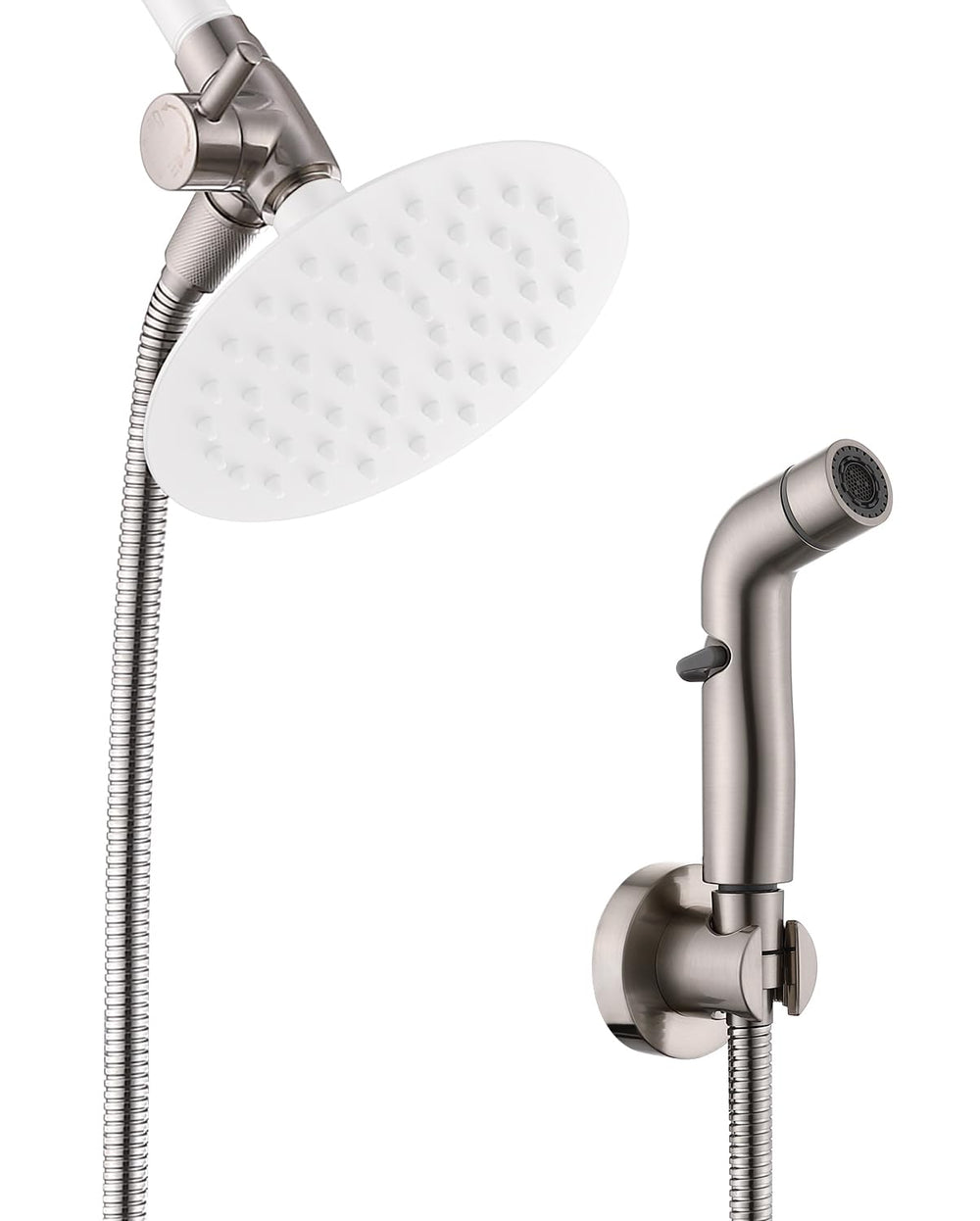 G-Promise douchette frontale montrant design et maniabilité pour bains rapides