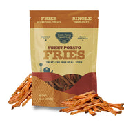 Gaines Family Farmstead paquet avant montrant friandise naturelle et traçabilité