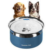 Gardner Pet bol face avant montrant capacité et finition résistante