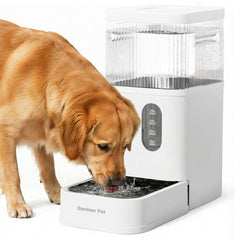 Gardner Pet distributeur face avant montrant le design compact et l'accès facile