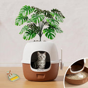 Gardner Pet enclos face montrant design décoratif et intégration harmonieuse
