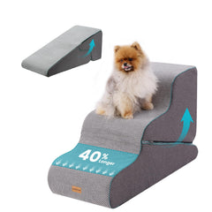 Gardner Pet escalier face avant montrant marches sécurisées et design compact