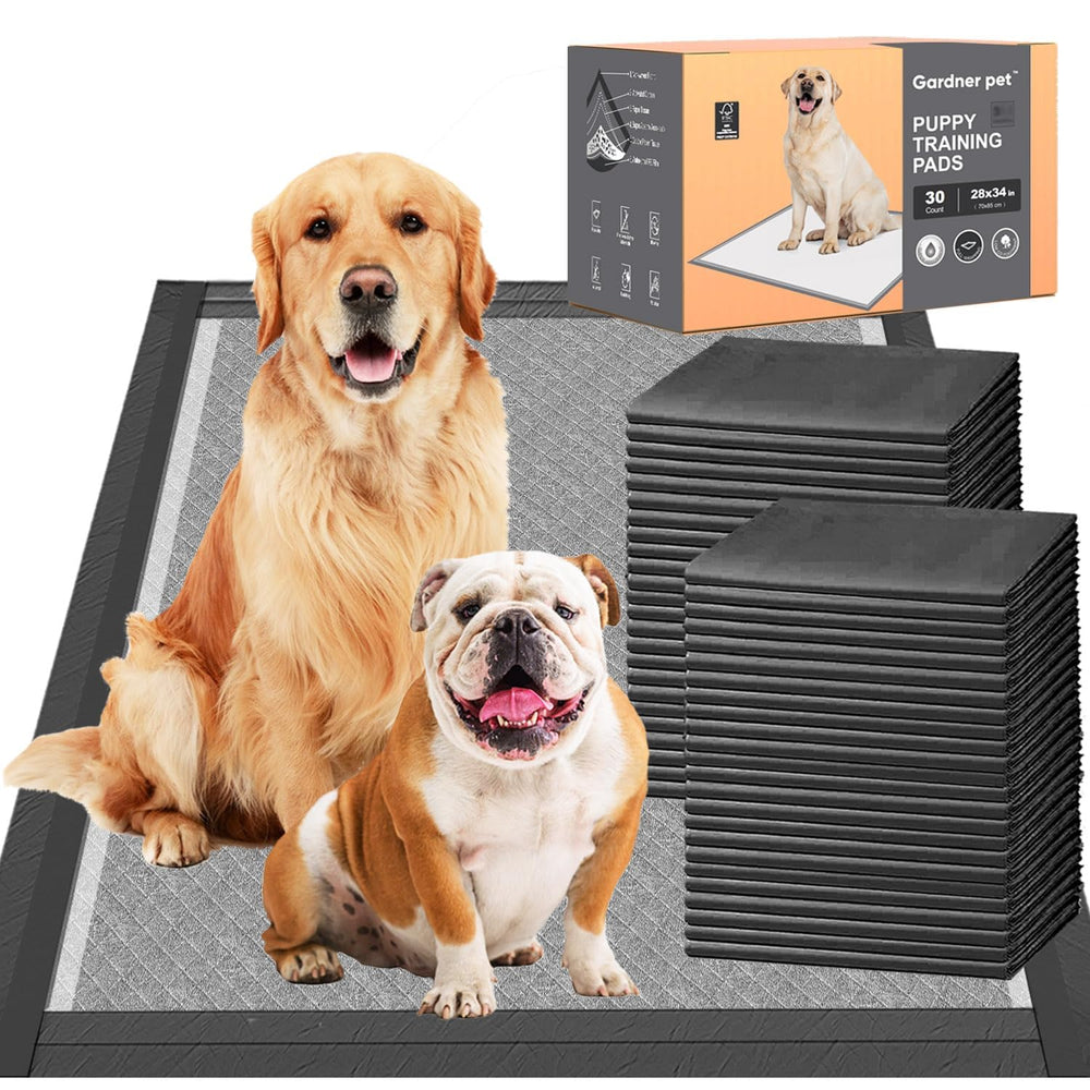 Gardner Pet tapis devant emballage montrant la taille XL et bénéfice facilité