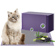 Gardner Pet vue avant du tapis recharge montrant la couverture totale et propreté