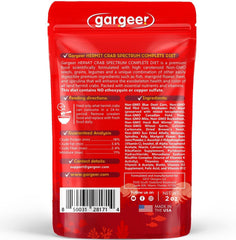 Gargeer gros plan des granules Spectrum avec texture facilitant digestion