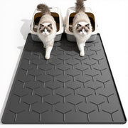Garoopion tapis face avant montrant la grande surface et protection du sol