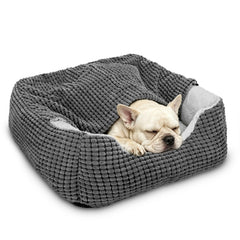 GASUR lit rectangulaire face avant montrant le design et confort